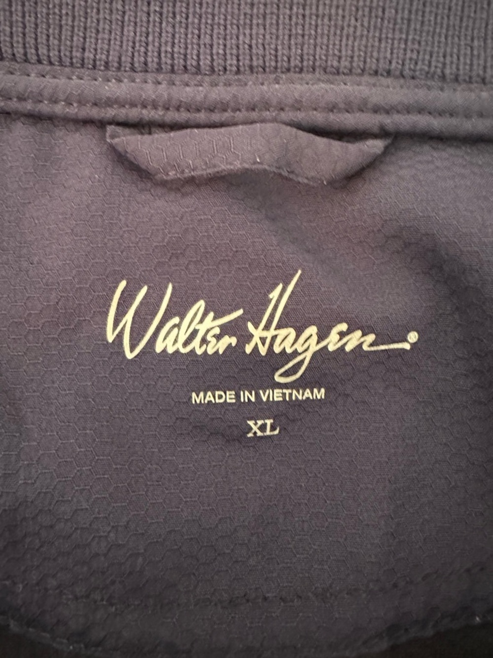 Men’s XL Walter Hagen Navy Blue Golf Pullover Jacket - Picture 3 of 7